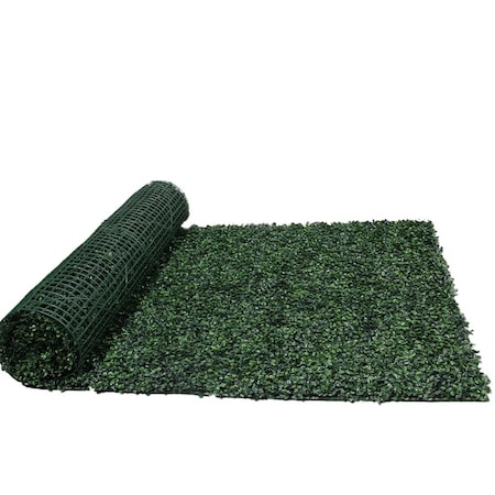 Ejoy 40in x 120in Artificial Dark Green Boxwood Roll Panels for Outdoor Use Hedgeroll_Darkgreen_1Roll